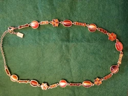 good cond. all stones are there. 18 in. signed