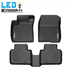 Security: The non-slip design and positioning buckle at the bottom firmly fix the floor mats on the car, and there will...