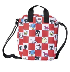 New!Hello Kitty Crossbody BagBag comes in a nylon material with an adjustable strap. It is new with tags.