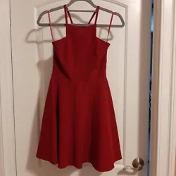 Lulus Red Flare Cocktail Party Short Dress A-Line Sleeveless Size XS. Like new condition, worn once.