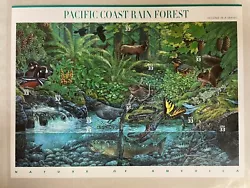 SCOTT #3378 PACIFIC COAST RAIN FOREST Full SHEET MNH-(10)-33 Cent-Original.