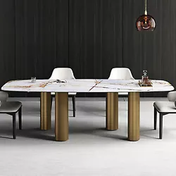 1 x Marble Dining Table. 62.9