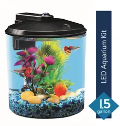 Ideal for both beginners and experienced hobbyists, this desktop aquarium provides the relaxing beauty of owning a fish...