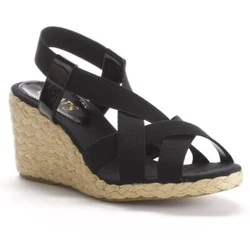 Condition is Pre-owned. Great condition! Wedge heel adds height without compromising stability. Lightly padded footbed.