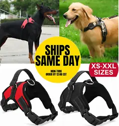 Dog Pet Harness made from Oxford Thick Material with Inside Lining Nylon Fabric Mesh Soft Vest 100% Satisfaction...