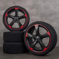 Modèles de véhicules : Audi RS3 8P. Fabricant de pneus : Pneus hiver Hankook Winter icept evo 3. Jantes : 8.0 x 19 ET...