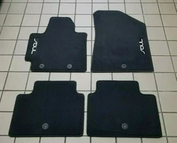 (1) 2014-2019 Kia Soul Carpeted Floor Mat 4pc Set! Kia Factory OEM Part# B2F14-AC700. These will fit 2014-2019 Kia...