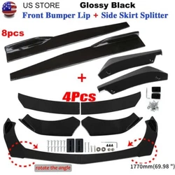 Type: Front Splitter Spoiler Lip Chin Bumper Body Kits. Front Rear Side Bumper Lip Set. Front Bumper Lip. Front Lip...