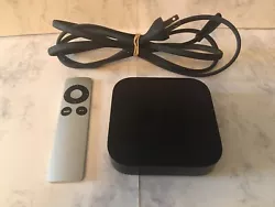 Apple TV 2nd Gen HD Media Streamer A1378 With Power Cord Remote TESTED WORKING!. Factory Reset