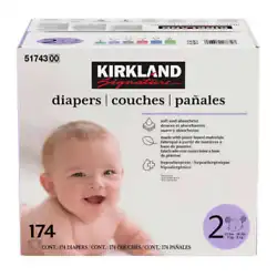 Kirkland Signature Baby Diapers are designed with the highest standards to be the right choice for baby.