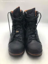 Type & Color: Moto Boots, Black. Moto/steel toe Boots, Size 13.