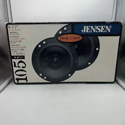 Jensen Car/Vehicle Speakers, Model # XS-6510FP, 105 Watt, 6.5