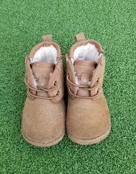 ITEM FOR SALE: A pair of baby / toddler kids Ugg Australia slip on booties with double hook n loop closure. CONDITION:...