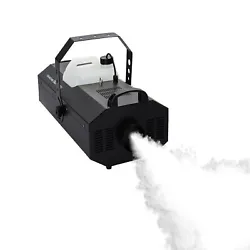 Heat Power: 3000W. 1 x 3000W Fog Machine. Cleaning the fluid pipes regularly to extend lifespan. Great for creating an...