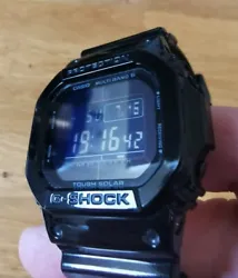 Collection : Casio G-Shock. Casio G-Shock Solar GW-M5610BB-1ER Shiny Black Watch. Collection: Casio G-Shock. Couleur Du...
