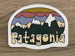 Authentic Patagonia winter mountain sticker! Sticker measurements: around 3.5”x 2.5”Please reach out with any...