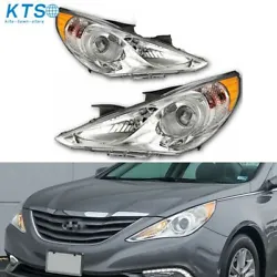 Feature:     Halogen Type. Chrome Housing Clear Lens Headlight. Brings a Different Appearance to Vehicle thats Great...