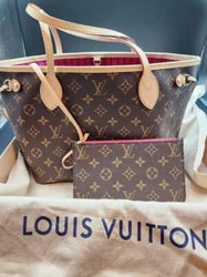 Louis Vuitton Handbag W/ Clutch Neverfull Pivoine AUTHENTIC NEW from FRANCE! Brand new. Never have been used. Purchased...