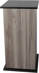 Porte en chêne gris. Couleur: Chêne gris. Taille: 80 cm.
