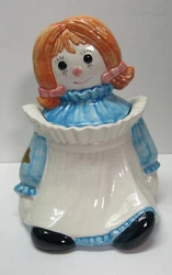 She is approx. A few normal pottery marks. A few air bubble marks. All shown in pictures. Sold a is. Item may need...