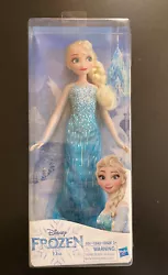 Hasbro Disney Frozen Elsa Doll Figure Classic Blue Dress / New, Sealed.