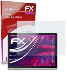 Ultra mince et super dur - 9H - mieux que le vrai verre: atFoliX FX-Hybrid-Glass Verre film protecteur pour Microsoft...