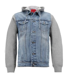 The body is designed in cotton denim with traditional button flap chest pockets and adjustable waist strap. Choose...