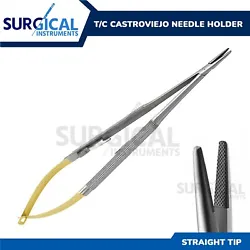 Castro needle holder widely known as (Castroviejo needle holders) are mainly used in microsurgery. Their unique design...
