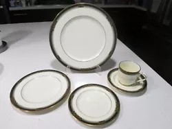 BEAUTIFUL NORITAKE SPELL BINDER. COMPLETE 5 PIECE PLACE SETTING. EXCELLENT CONDITION. GENTLY USED. VERY FAINT AND FEW...