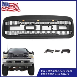 For 1999- 2004 f250 / f250 Super Duty / f350 / f350 Super Duty f450 / f450 Super Duty. Type: Front Grille. 1x Front...