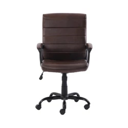 The Mainstays Mid-Back Managers Office Chair is the ideal desk chair for comfort and style. The executive mid-back...