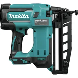 Model XNB02Z. Makita 18V LXT Lithium-Ion Cordless 2-1/2 in. Straight Finish Nailer, 16 Ga. (Tool Only). Drives up to...