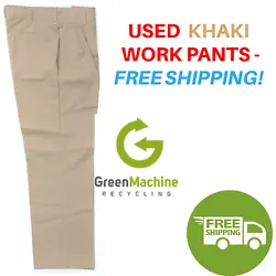 Used Uniform Work Pants Cargo Cintas Redkap Unifirst G&K Dickies etc. Used Outerwear. Used Uniform Pants. Our used work...