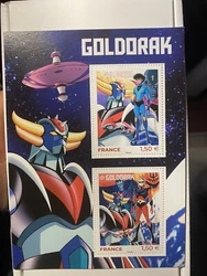 Timbre Goldorak - French Stamp - UFO ROBOT GRENDIZER. Francobollo Sello de GoldorakUfo robo grendizer スタンプ...