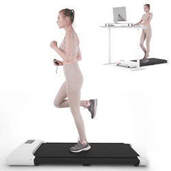 【2.5HP Motor & Noise Free】Walking pad treadmill under desk 300 lb capacity with a powerful 2.5HP motor, Quiet and...