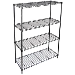 Each shelf can support a weight capacity of up to 88 lbs. when evenly distributed. Simple design to coordinate with...