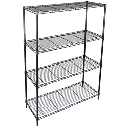 Bearing capacity of each layer: 40kg. Total bearing capacity: 120kg. Create custom-height shelves--no tools required....