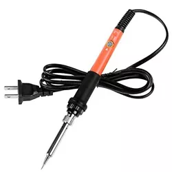 The four ventilation holes on the soldering iron help to quick cooling. Soldering iron with an upgraded steel tube...