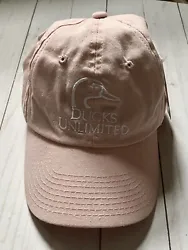 Licensed Ducks Unlimited Pink Hunting Baseball/ Hat Brand New Vintage Logo. I have a huge collection of hats , many...