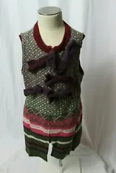 Adorable dress so cute as a vest with jeans as well. We love the kids anthropologie line rare and hard to find. I am...