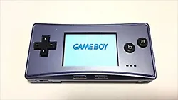 Game Boy Micro Blue Maker doccasion Fin de production Expédition depuis le JAPON * Sil vous plaît laissez-moi savoir...