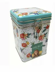 LOCK TOP CANISTER. PIONEER WOMAN.