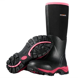 Manufacturer HISEA. Designed For The Huntress! 5- 100% WATERPROOF! Type Muck Mud Boots. Features Cushioned, Insulated,...