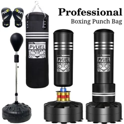 【Adult Free Stading Kickboxing Bag】. Ideal for Sparring, heavy bag workouts, and mitt work. Suitable for all...