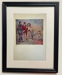 Family of Saltimbanques (French: Famille de saltimbanques ) is a 1905 oil on canvas painting by Pablo Picasso. The...