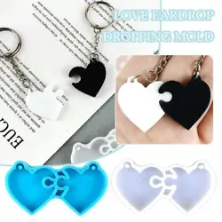 Silicone heart eardrop molds are an easy and affordable way to create unique and personalized jewelry that is perfect...