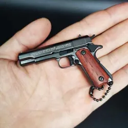 Replica 1911 keychain. Great fidget and fun gift. High quality and detail.