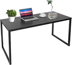 Legs made of heavy duty powder coated steel which ensures durability. Desk Height: 28.93. Plenty of leg room for rest...