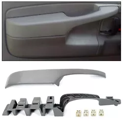 For sale is one new LH armrest (Base And outer cover COMPLETE), for the Driver side front. Pewter in color. Carefully...