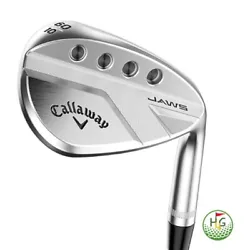 Combines full face JAWS grooves, offset groove-in-groove technology and raw face for spin and control on every shot...